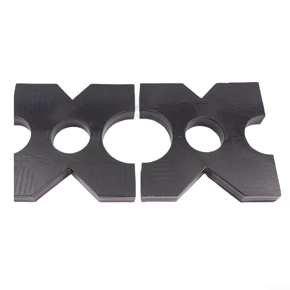 Lot de 2 plaques de presse hydrauliques d'atelier, 20 tonnes et 32 tonnes pour plaques de base de presse, pince en métal polyvalente avec trous ronds, facile à installer, support pour
