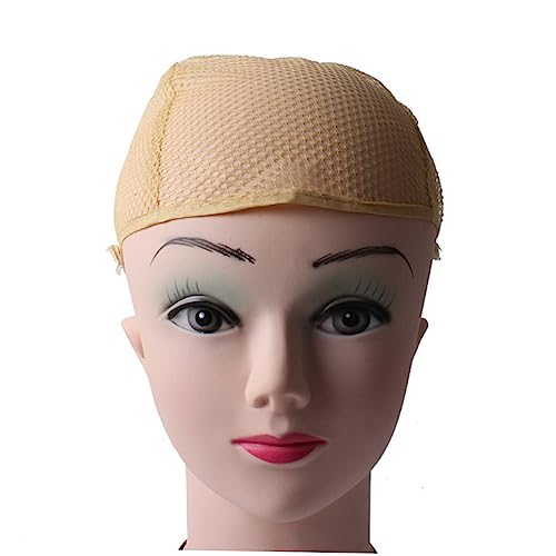 Gogogmee Unisex Wig Mesh Cap for Women Men Breathable Mesh Cap Soft Stretchy Hairnet Snood for Bun Sleeping