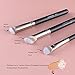ENERGY Foundation Brushes Professional Brightening Concealer Brush Slant Angled Nose Contour Brush for Eyebrows Eyeshadow Concealer Highlighter Blending Liquid Cream Powder Makeup 270/274/270S