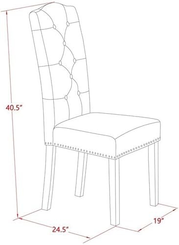 Miniatura 6 de East West Furniture - Juego de comedor madera de caoba