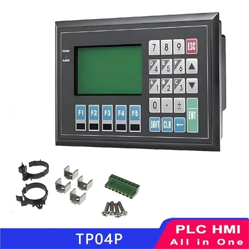 Image of TP04P 16tp1r 32tp1t 22xa1t 4.3 Inch HMI Text Panel All in One TP04P-16TP1R TP04P-32TP1T TP04P-22XA1T(TP04P-32TP1T)