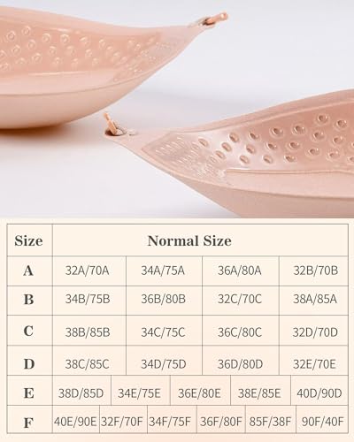 TNR Sticky Bras Push Up Adhesive Invisible Bra Backless Strapless Bra for Women Nude - Image 4
