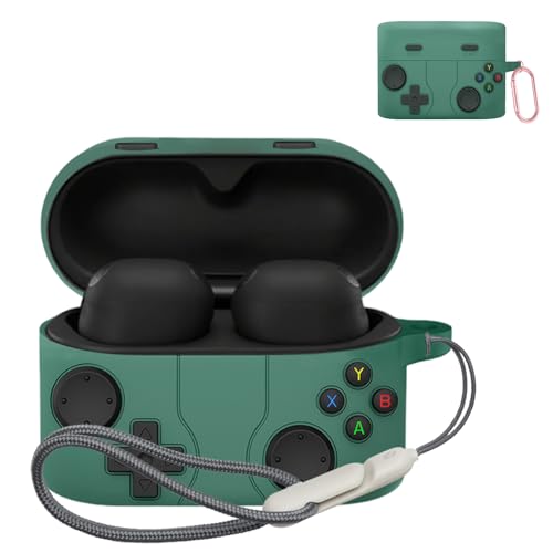 For �\�j�[(SONY) WF-1000XM6 �P�[�X �Q�[���@�f�U�C�� �V���R�� �ی�J�o�[ SpinoArmor �ϏՌ� �����h�~ �C�菝�h�~ �h�o �S�ʕی� �y�� �g�ѕ֗� �����ȒP �������f�U�C�� �\�j�[(SONY) WF-1000XM6�Ή��i