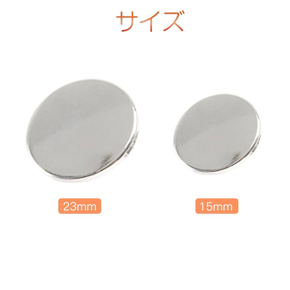 yosi　銀ボタン　M 61C5DV+R8nL._AC_UL210_SR210,