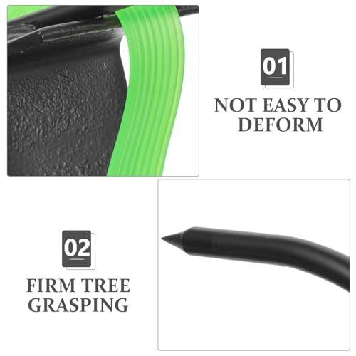Image of GANAZONO Tree Climbing Shoes with Spikes Adjustable Ankle Buckle Climbing Tools Set for Outdoor Arborist Work Non-Slip Durable Tree Climbing Gear 8.26X3.14X2.95 Inches