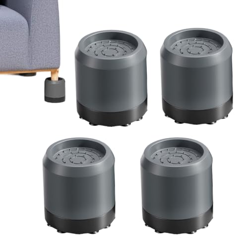 Tappetino antivibrazione, con ventose per isolamento delle vibrazioni, antiscivolo, per cucina, casa, divano