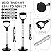 Besingki Mobility Aids Tool Adjustable Standing Assist Devices Portability Standing Aid Device Stable Supports Equipment for Rising Indoors, Garden Work,Outdoor Work,Doing Housework