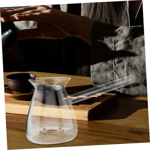 Jarra de leche pequeña y portátil con diseño transparente para un vertido preciso 7