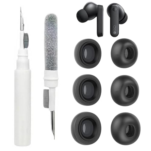 ZYEKIU Ear Plugs Airpods Cleaning Set Ear Plugs Silicone Earplugs Headphones Cleaning Kit for Airpods Pro 2/1 Headphones Attachments Replacement Ear Inserts