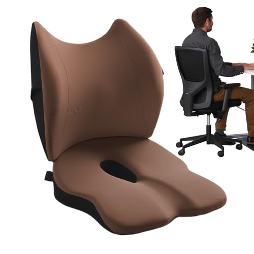 Coussin de siège avec support arrière ergonomique et finitions soignées - 7