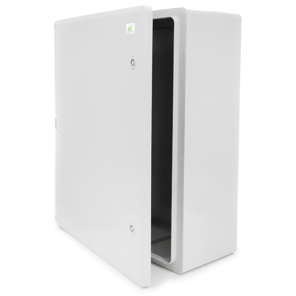 ELS Elektrotechnika Armadietto per quadro elettrico IP65 piastra di montaggio zincata porta con guarnizione perimetrale a parete vuoto