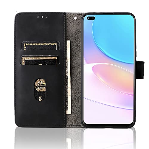 WEIOU Leather Folio Cover per Huawei Nova 8i /