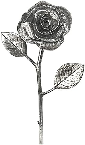 English Pewter Company 10th Tenth Tin Ten 10 Year Wedding Anniversary Everlasting Forever Rose Keepsake Gift [ANN101]