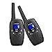 Best Gift for Christmas!!! Retevis RT628 Kids Walkie Talkies VOX UHF 462.550- 467.7125MHz Portable 22 Channel FRS/GMRS Two-Way Radio Toy Radio Transceiver 2 Pack (Black) Best Gift!!!