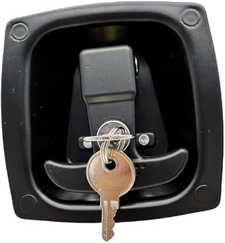 MS857 Mechanical Door Lock Stainless Steel Panel Lock Engineering Vehicle Door Lock Car Door Lock Electrical Cabinet Lock