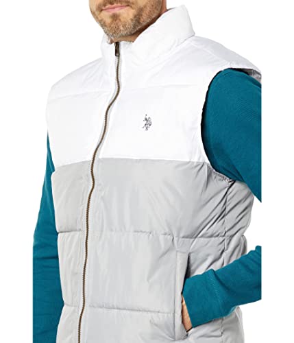 Image of U.S. POLO ASSN. Color-Block Puffer Vest