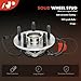A-Premium Front Wheel Bearing and Hub Assembly with ABS & 5-Lug Compatible with Dodge Ram 1500 2006 2007 2008 2009, with 4-wheel ABS and 5-Stud Wheel