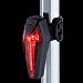 Produktbild JFSFAS LED Fahrradbeleuchtung, Fahrradlicht Rücklicht 2 Licht-Modi USB Wiederaufladbar IPX4 Wasserdicht Warnlicht Fahrrad Sicherheit Radfahren Warnung Heckleuchte für Cycling Mountaining