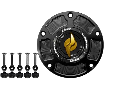 Bouchon essence Accossato avec cliquet or Mv Agusta Brutale 920