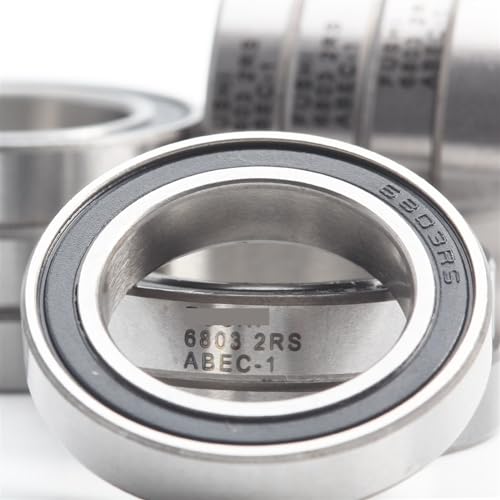 Roulement à billes 6803RS 17x26x5 mm idéal pour réparer les moyeux de vélo de route