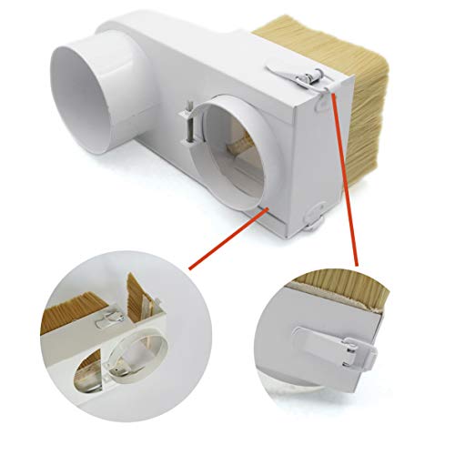 RATTMMOTOR 100 mm - Moteur de broche - Capot anti-poussière pour routeur CNC - Outil de gravure Cover