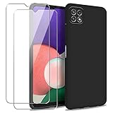 [Acceso completo al volumen y el agujero de carga] - Hemos abierto los orificios de carga y volumen,luego puede cargar o escuchar música sin quitar el teléfono de la funda para Samsung Galaxy A22 5G.