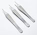 Micro Adson Tissue Forceps 1x2 Teeth 12 cm Kocher Tweezer Surgical Dental 3 Pcs