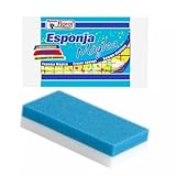 Caja con 18 esponjas borra manchas o esponja "mágica". Borra y elimina manchas fácilmente de superficies como pared, azulejos o textil.