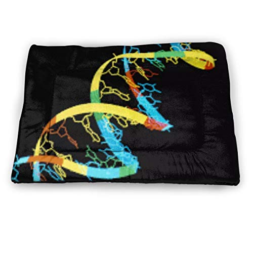 Sggual Colchoneta de Cama de Perro de ADN Humano Estera de Caja Suave con colchón Antideslizante Lavado a máquina Colchón para Mascotas para Perros y Gatos para Dormir