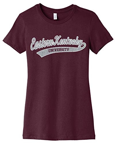 J2 Sport Eastern Kentucky Colonels Women's T-Shirt - NCAA University Apparel Ladies Shirt