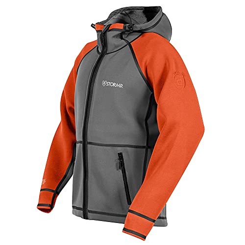 Men's Typhoon Neoprene Waterproof Windproof Warm Comfortable Maneuverable Foul Weather Jacket3