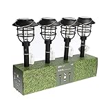 Wetterfestes & langlebiges Design - Dank des widerstandsfähigen ABS-Gehäuses mit Schutzart IP44 profitieren Sie von einem optimalen Schutz gegen Spritzwasser und Staub. Mit einer extrem langen LED Lebensdauer von 15.000 Stunden können Sie sich über Jahre hinweg auf eine sichere & stimmungsvolle Außenbeleuchtung verlassen. Der Akku ist austauschbar.