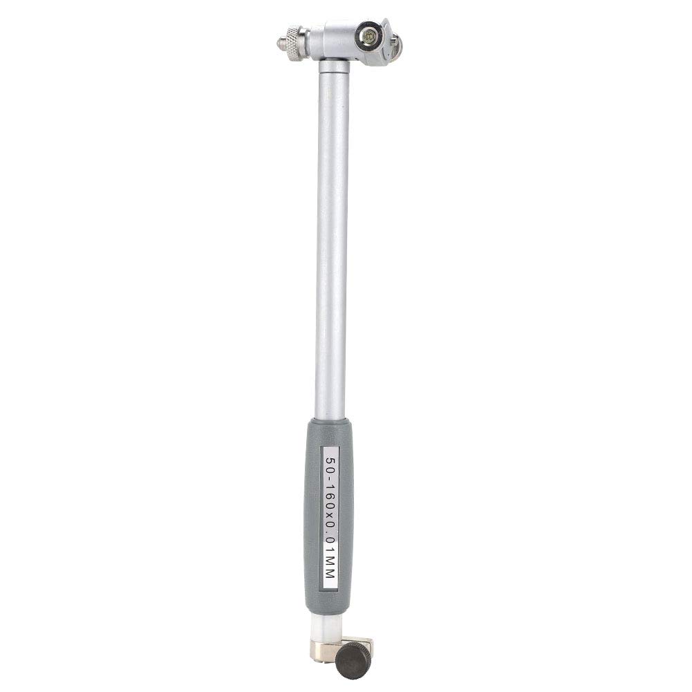 Kit misuratore di alesaggio quadrante del cilindro, strumenti di misura calibro del quadrante degli strumenti 50-160mm Strumento di misurazione dell'indicatore quadrante(Inner diameter scale 50-160)