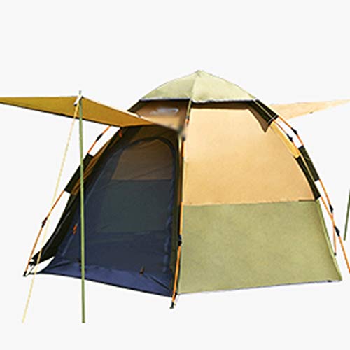 Carpa automática redonda para camping 3-4 personas miniatura 5