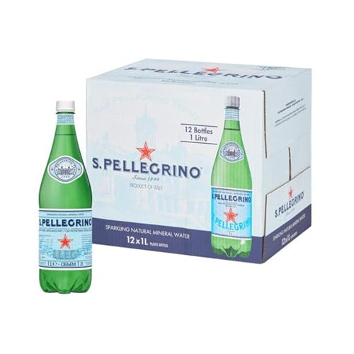 San Pellegrino Sparkling Mineral Water 12s x 1L [Deposit]
