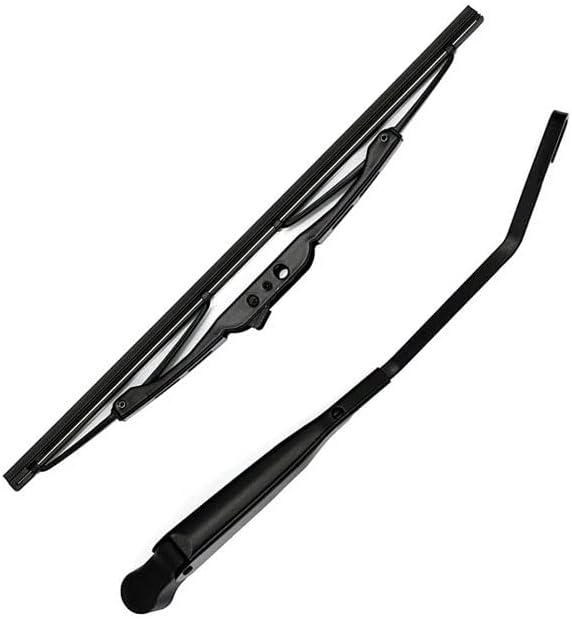 Car Rear Windshield Wiper Arm for Land Rover Defender, Back Wiper Arm Blade Set Rubber Cleaning Window Replacements Parts