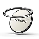 UGREEN Finger Ring Grip Stand Cell Phone Ring Holder Kickstand Compatible for iPhone X XS Max XR 8 7 Plus 6 6S 5 5S, Samsung Galaxy S9 S8 Note 8 S7 Edge S6 Android Smartphone, 360 Degree Rotation