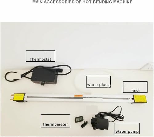 Dobladora de placas de plástico con cable calefactor uniforme de 60 cm 4