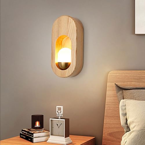 Luminaria de pared para dormitorio moderna con base G4 monocasco 6