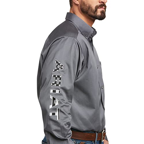 Image of ARIAT Team Logo Twill Classic Fit Shirt