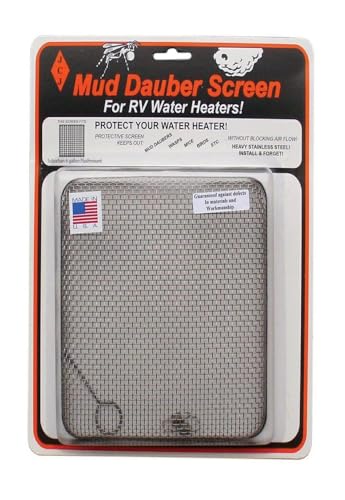 Image of JCJ W-600 Mud Dauber Screens for RV Water Heaters - W600: Suburban 6 Galloon '06 and Newer Models