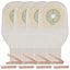 25pcs One-piece Ostomy Bag With Clamp