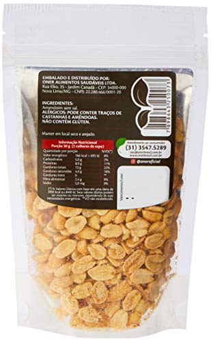 Amendoim Torrado sem Sal Oner 140g