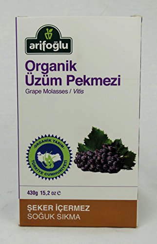 Arifoglu Organic and Pure Molasses Series (Grape Molasses 15.2 Oz 430 Gr )