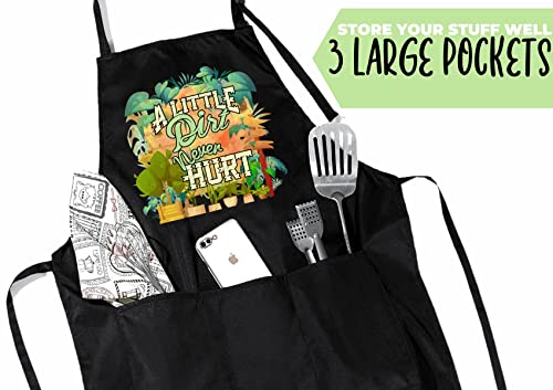 Innobeta Gardening Gifts For Women, Gardening Apron For Gardening Lovers, Gardeners, Plant Lovers, Women, Apron With Pockets, Unisex & Size - A Little Dirt Never Hurt #TOP3