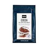 NOMU Cocoa Powder - Baking, Cooking, Cake Making, Hot Chocolate (500g) Rich Dark Flavour, Vegan, Kosher, Halaal