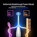 Pure Daily Care NuDerma Clinical Portable Skin Therapy Wand, Machine with 6 Fusion Neon + Argon Wands – Anti Aging - Clarifying - Skin Tightening & Radiance - Wrinkle Reducing - Image 2