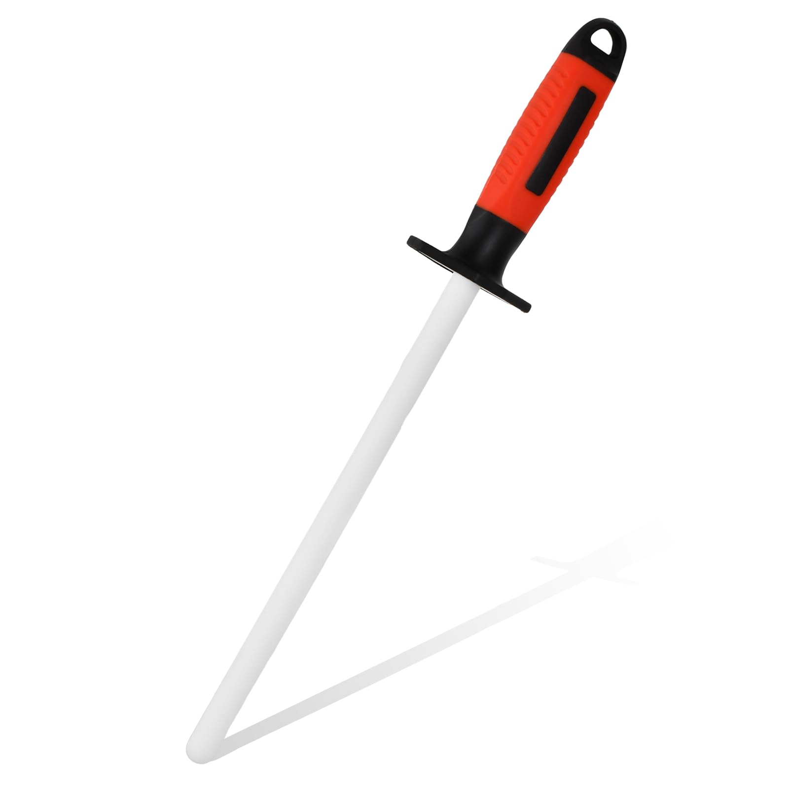 Acier d'affûtage professionnel 39 cm et aiguiseur diamant pour couteau