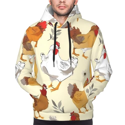 Pull à capuche homme pour look décontracté et superposition toutes saisons - 3