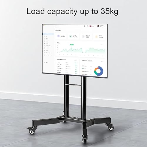Soporte móvil para TV THEGA ajustable altura 32-65 pulg miniatura 5
